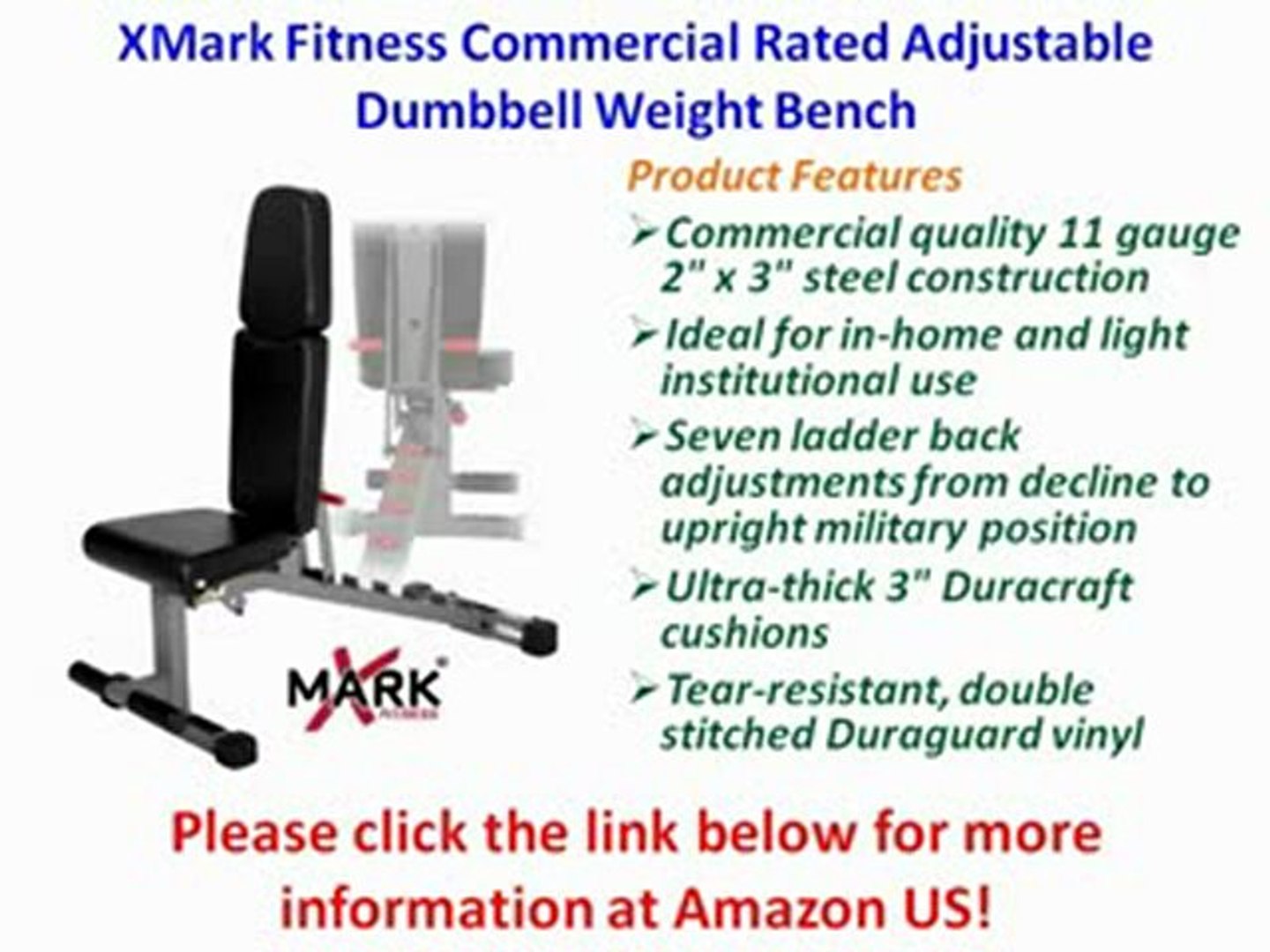 New Xmark Fitness Commercial Rated Adjustable Dumbbell Weight