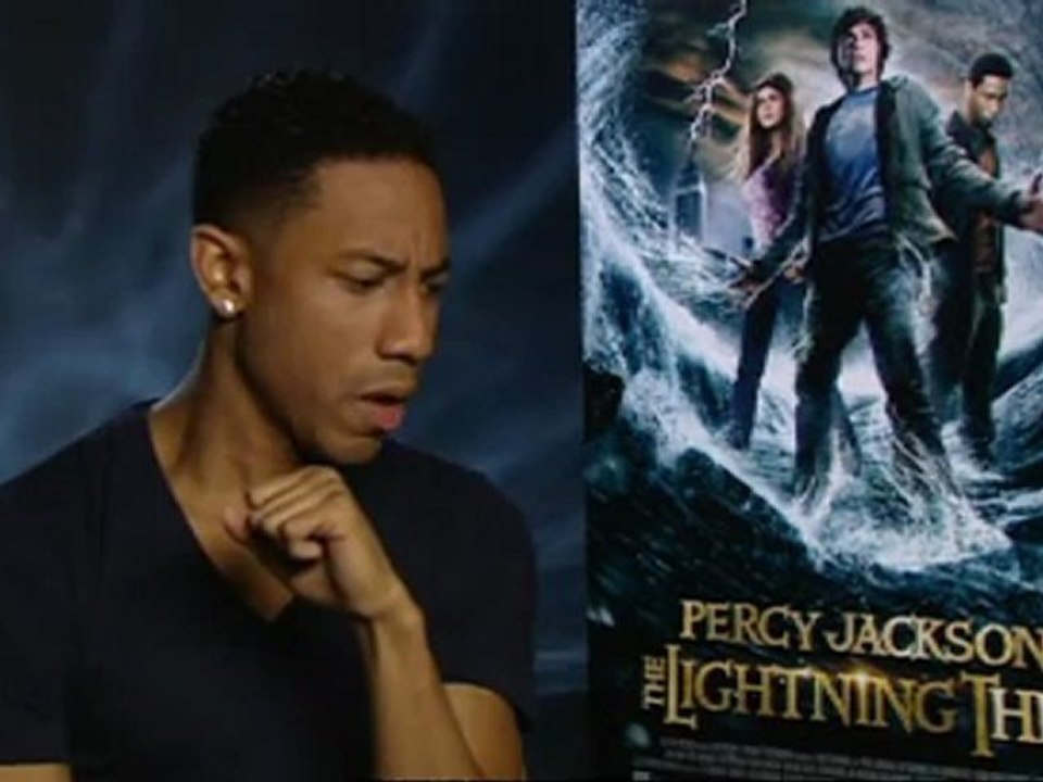 Brandon T. Jackson On Percy Jackson and the Lightning Thief