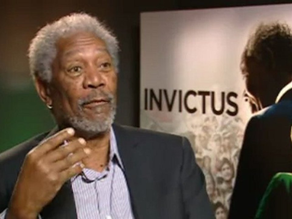 Morgan Freeman on Invictus
