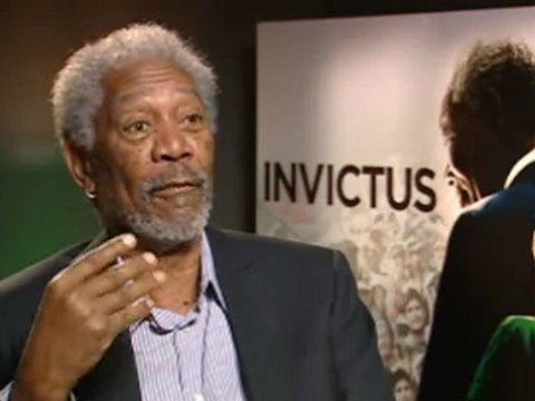 Morgan Freeman on Invictus