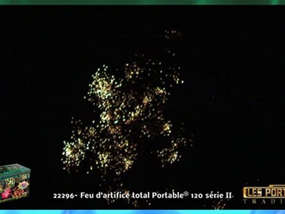 ADRM 3 MOULINS -  PORTABLE 120 serie II - Feu d' artifice