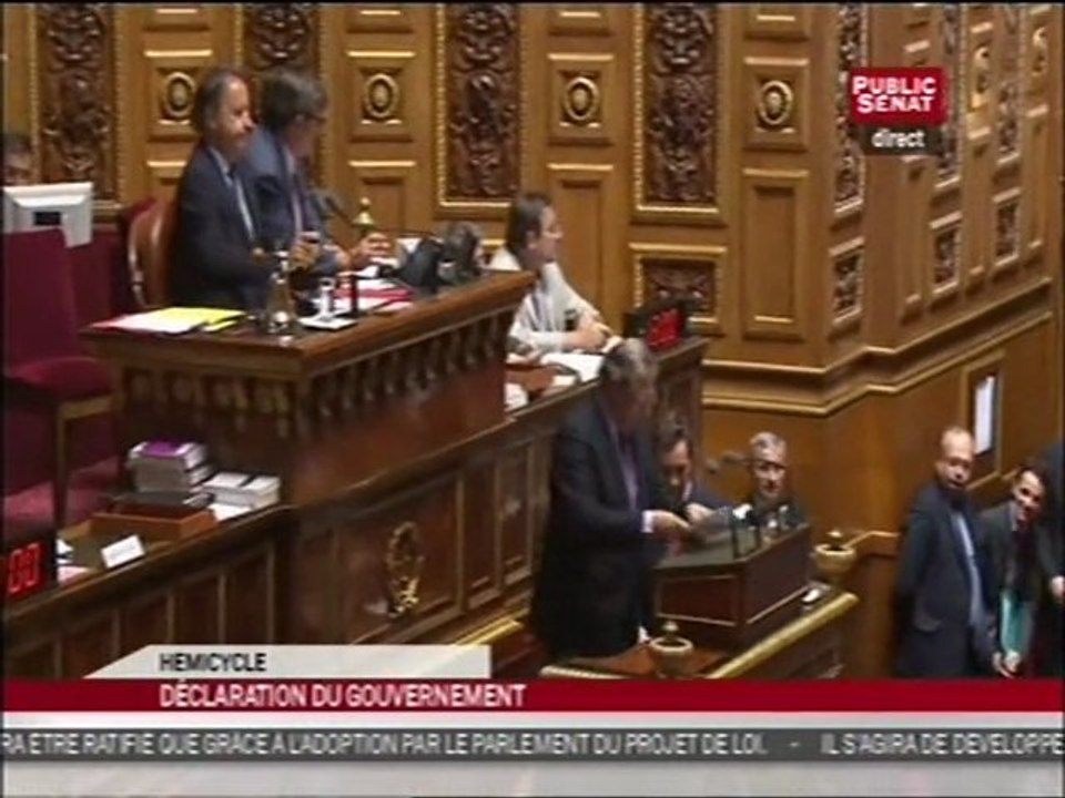 Intervention de Jacques Mézard, suite à la Déclaration du gouvernement au Sénat