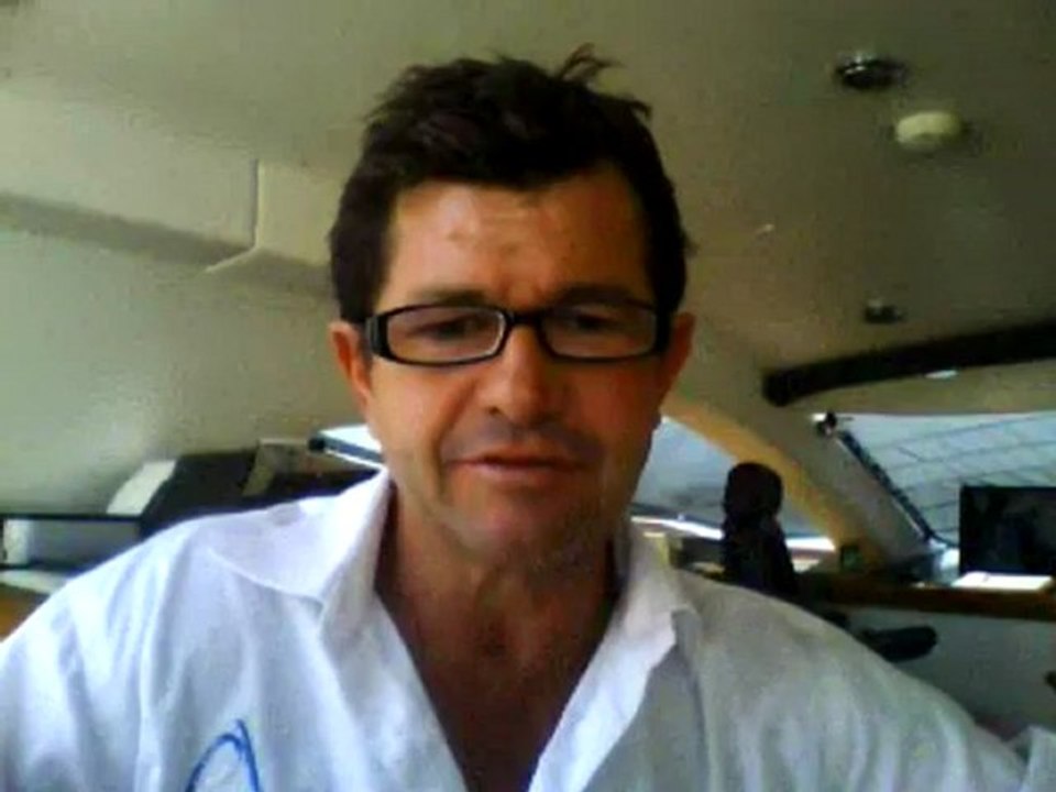 Eric Dumont, capitaine de PlanetSolar - en direct de Majorque, juill.2012-Extrait