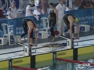 Muñoz bate el récord en 50 metros mariposa