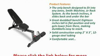 BodyCraft F320 Flat/Incline/Decline System Bench