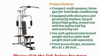 [REVIEW] Powerline PHG1000X Single Stack Home Gym