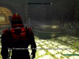 The Elder Scrolls V Skyrim - Playthrough pt419 ssst I'm Sneaking