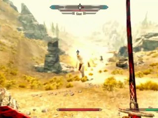 The Elder Scrolls V Skyrim - Playthrough pt460 Kill 2 Gaints With Ebony Blade