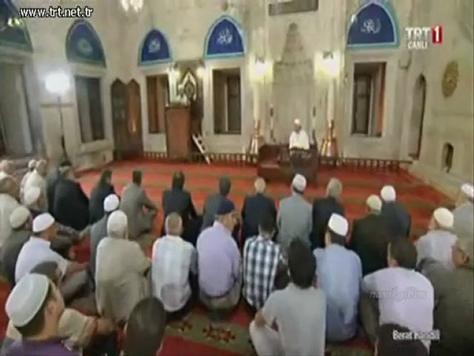 Prof.Dr.M.Görmez BERAT KANDİLİ 2012 Amasya TRT