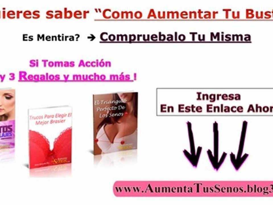 Aumentar Los Senos Rapidamente - Quiero Aumentar Los Senos