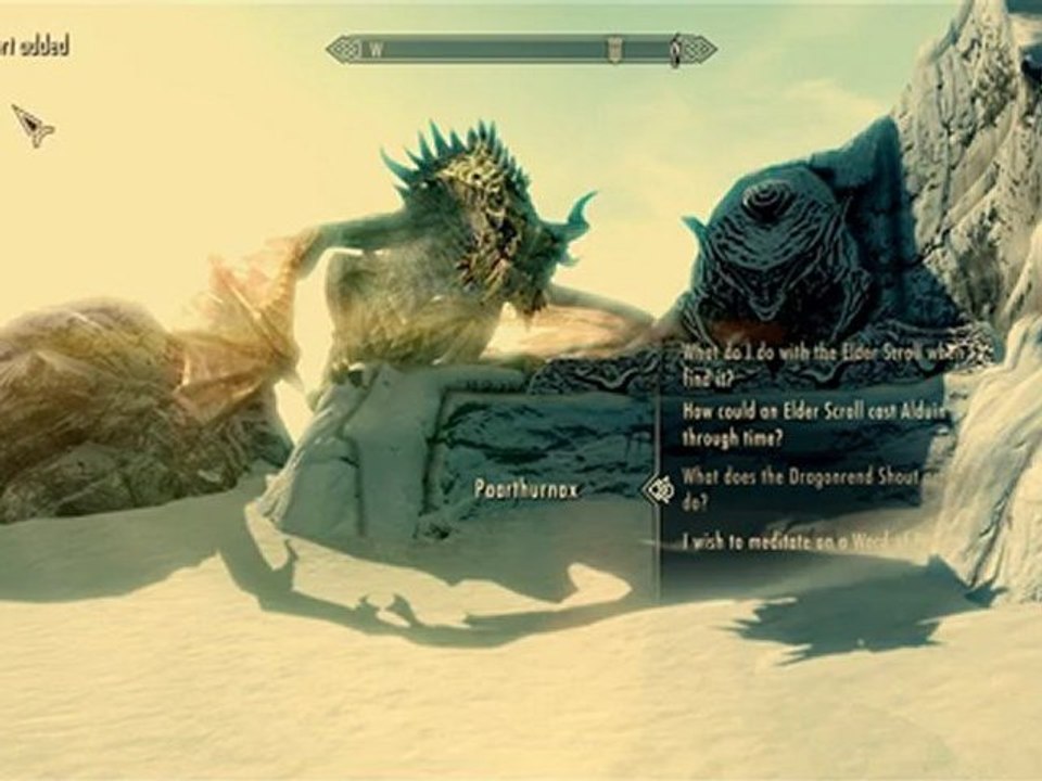 The Elder Scrolls V Skyrim - Playthrough pt506 Paarthurnax The Talking Dragon !!!!!!