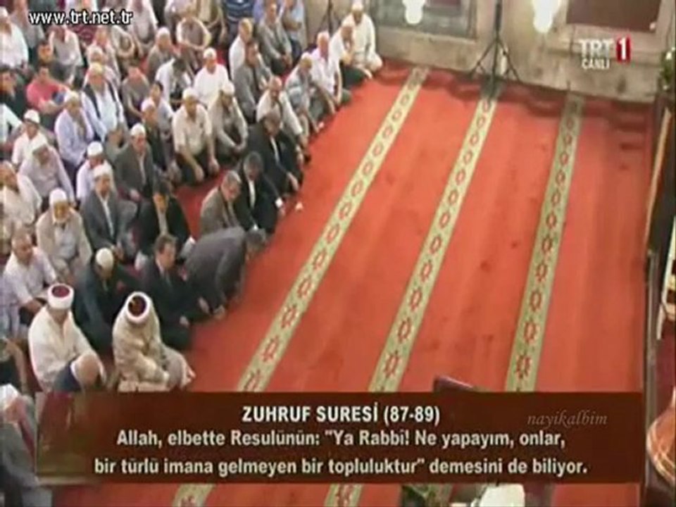 Kur’an Mehmet Atıcı erat kandili 2012 Amasya TRT