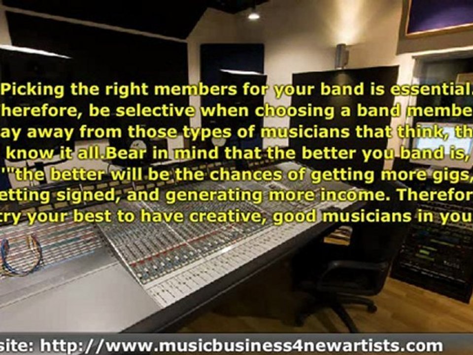 How to Start A Music Band