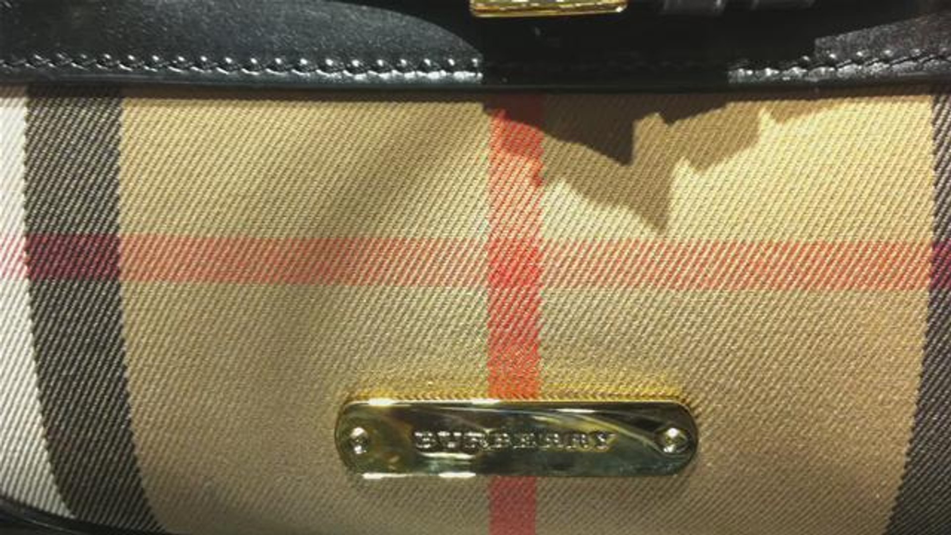 how to spot a real burberry bag