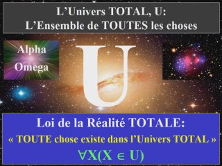 Univers TOTAL, le Nouveau Paradigme, Vérité 1: La Réalité TOTALE