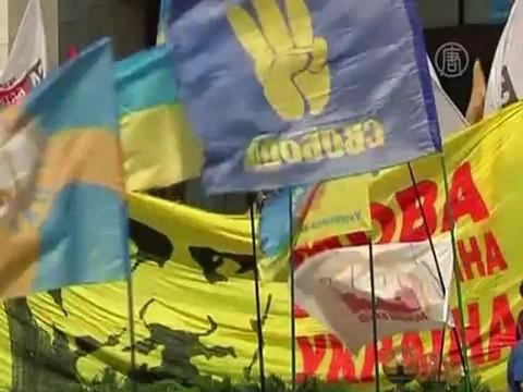 В Украине протестуют против принятого закона о языках