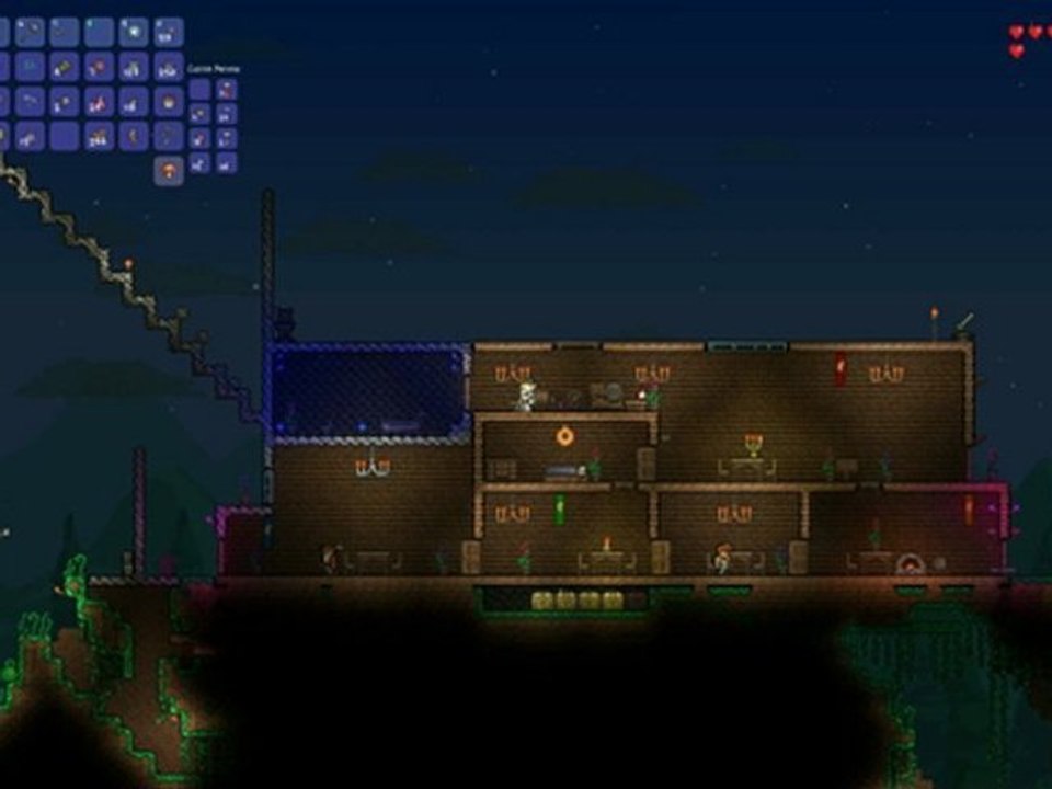 Terraria - pt31 - BLOOD MOON !!!!!!!!!!!