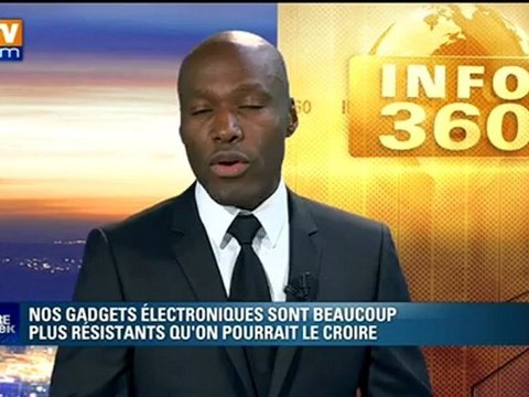 Les gadgets électroniques sont beaucoup moins fragiles qu'on le croit