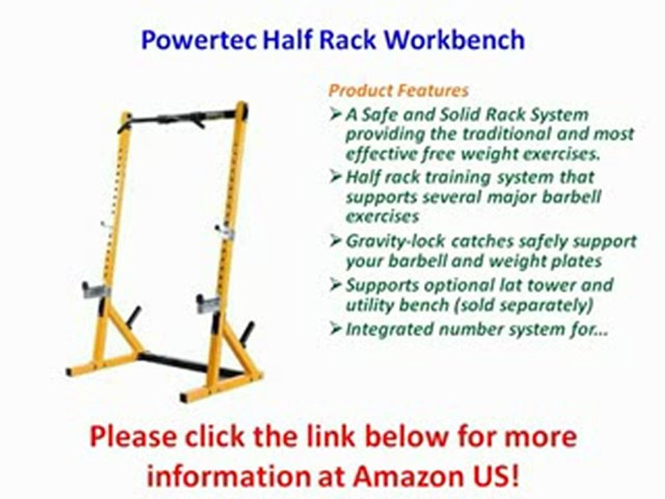 For Sale Powertec Half Rack Workbench Video Dailymotion