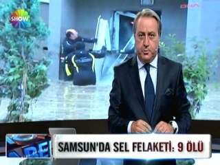Samsun'daki sel felaketinde 9 kişi öldü - 04 temmuz 2012