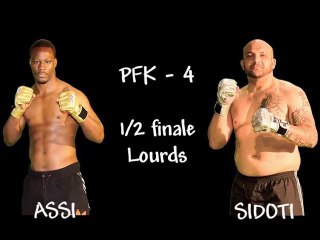 Assi vs Sidoti - Demi-finale des lourds - Pro Fight Karate 4