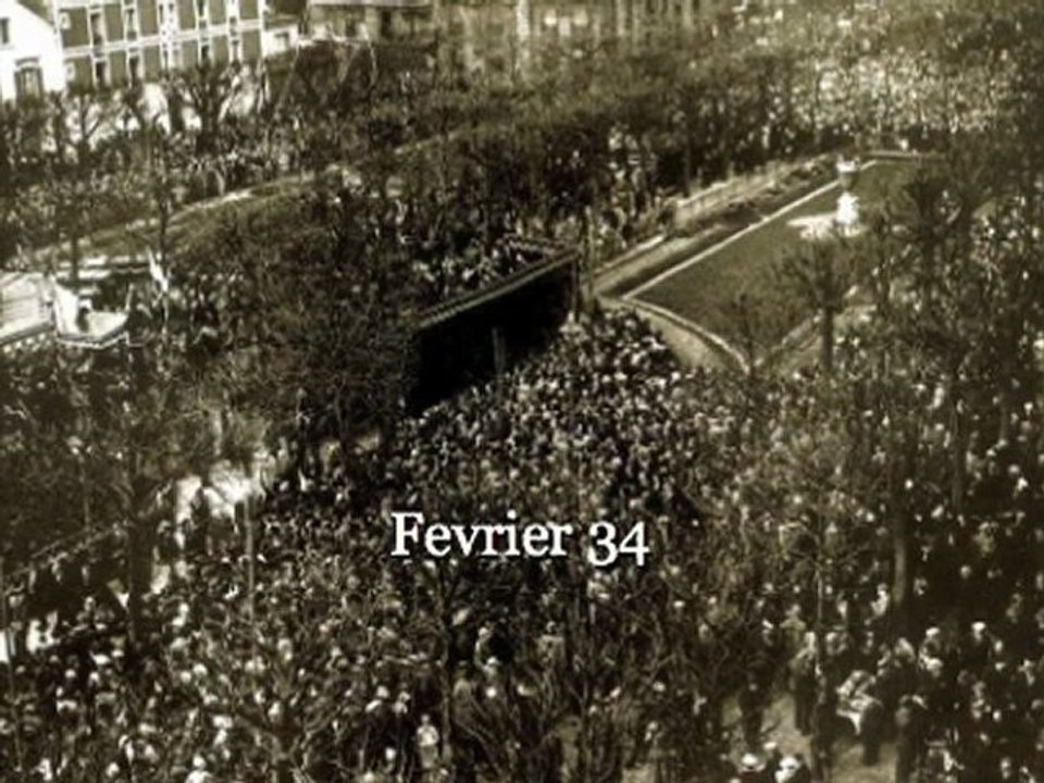 Là bas si j'y suis - La vie est à nous - Février 34 - Témoignage