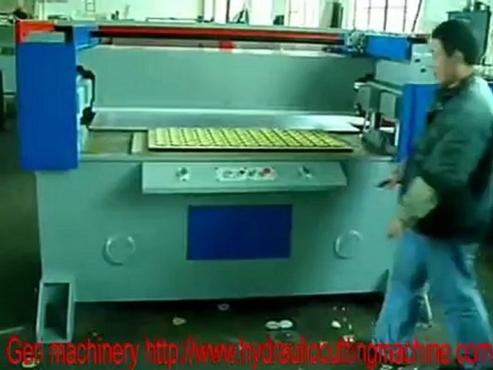 full head beam die cutting press machine