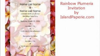 Personalized Wedding Invitations By IslandPaperie