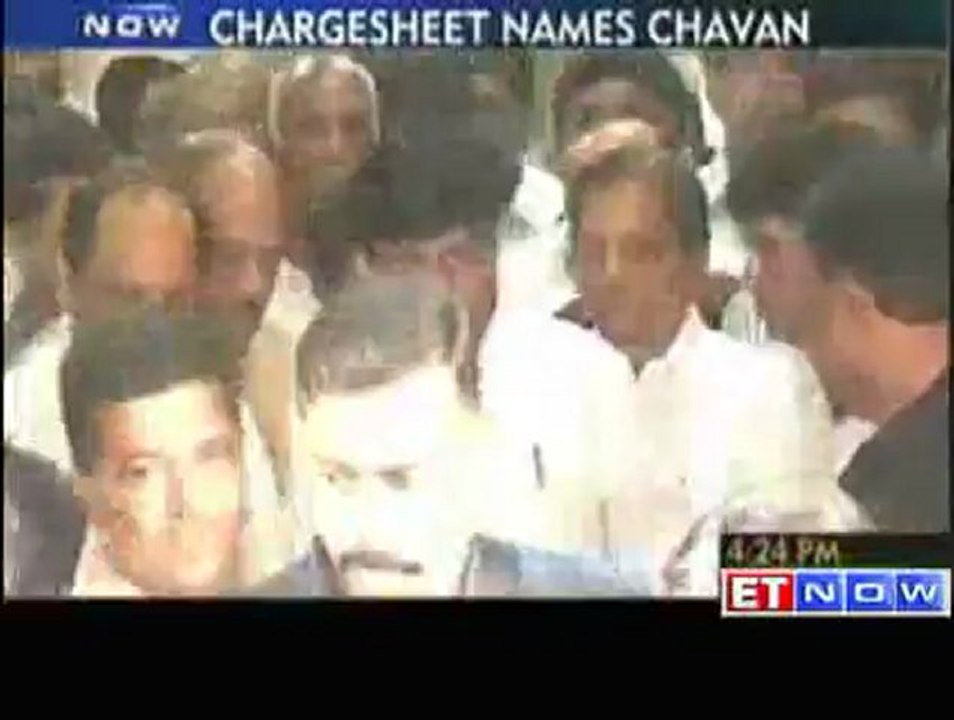 Maha ex CM Ashok Chavan charged in Adarsh housing scam