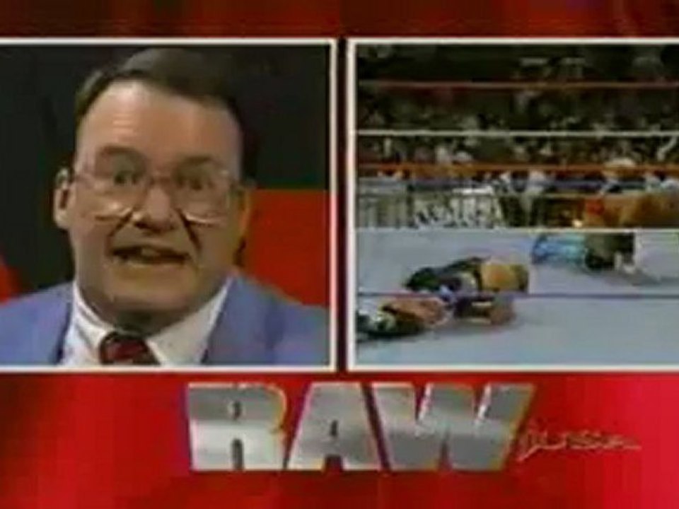 Owen Hart and Bulldog vs Bodydonnas - RAW  ECW Invades