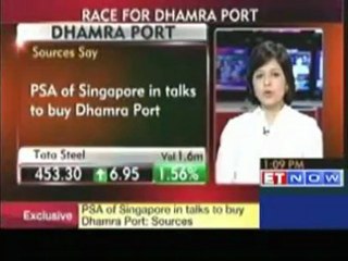PSA of Singapore in talks to buy Dhamra port