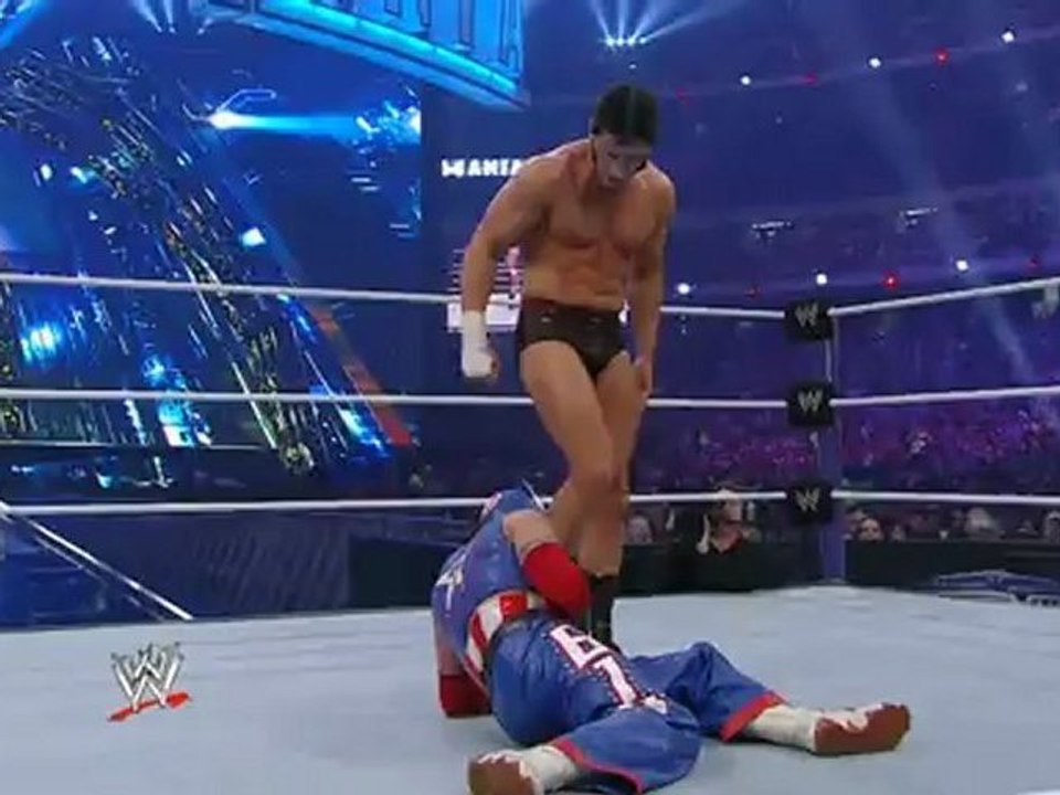 Cody Rhodes Vs Rey Mysterio WWE Wrestlemania XXVII 2011