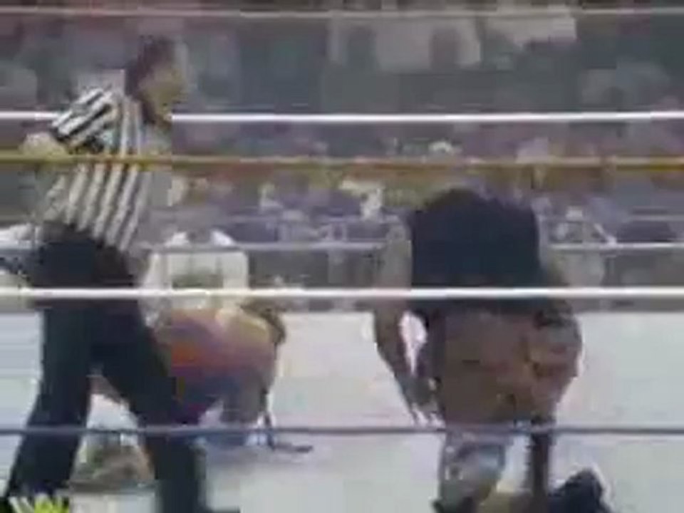 WWF Raw is War 3 24 97- Owen Hart and British Bulldog vs Headbangers
