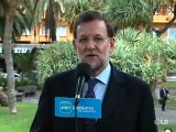 Rajoy sigue sin querer hablar de Bárcenas