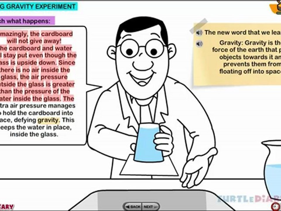 Defying Gravity Experiment