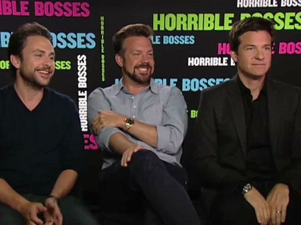 Horrible Bosses - Jason Bateman, Jason Sudeikis and Charlie Day on their R-Rated comedy