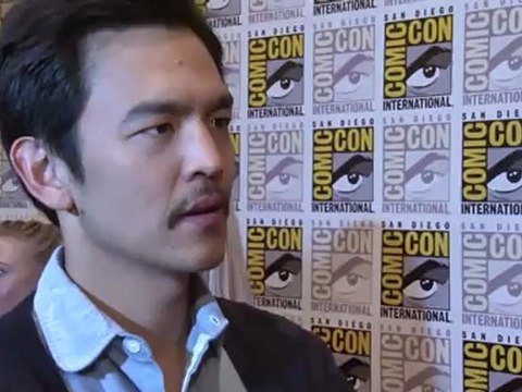 Colin Farrell, Kate Beckinsale and Jessica Biel on Total Recall