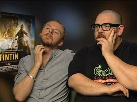 The Adventures of Tintin Simon Pegg And Nick Frost Interview