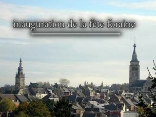 Inauguration de la fete foraine