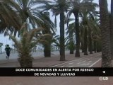 Doce comunidades en alerta por riesgo de lluvias y nevadas