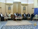 مباحثات أمير دولة قطر في طهران