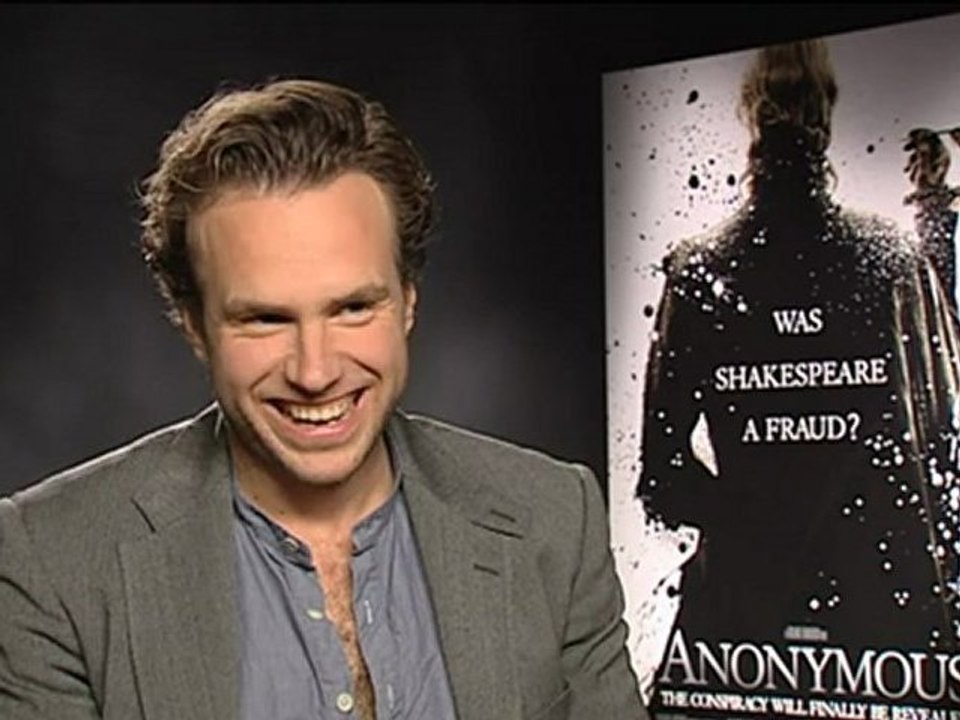 Rafe Spall Talks Anonymous