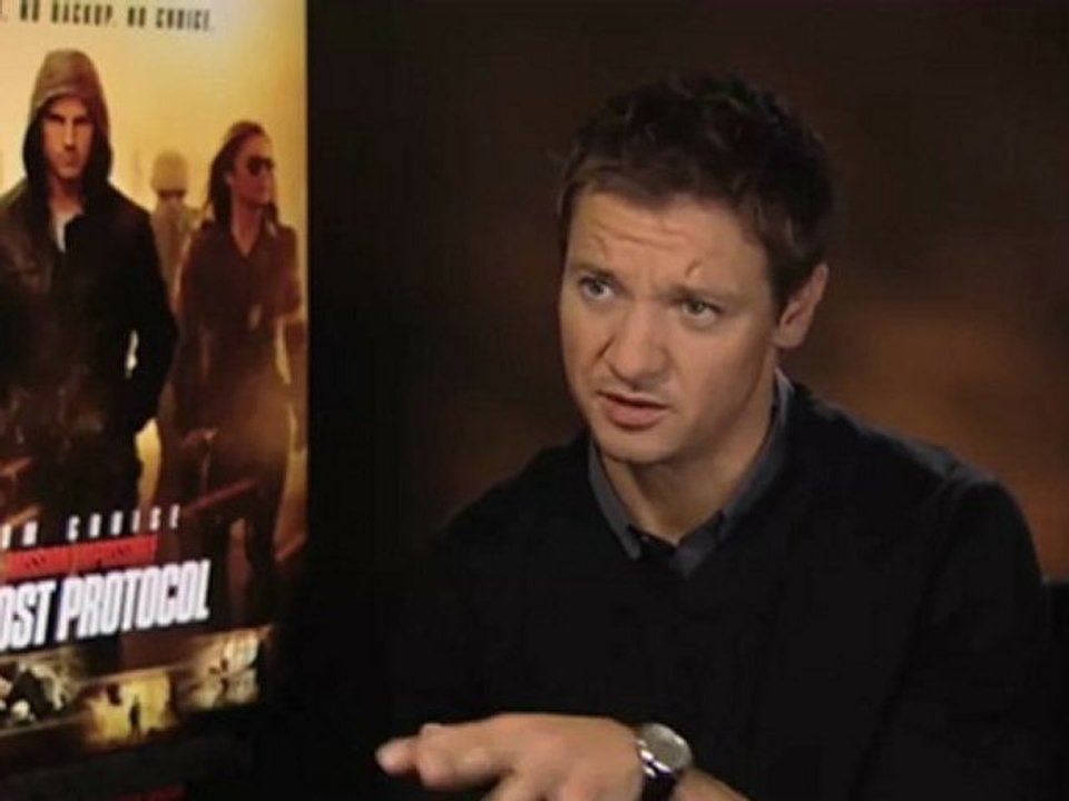 Jeremy Renner Interview -- Mission: Impossible - Ghost Protocol