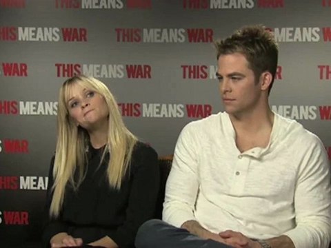 Reese Witherspoon And Chris Pine Interview This Means War