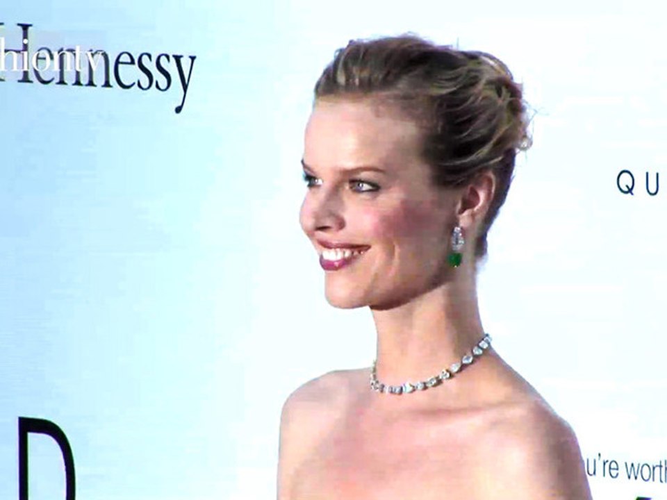 Eva Herzigova at amfAR Red Carpet - Cannes 2012 | FashionTV