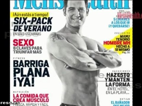 Manu Tenorio sorprende a todos con sus músculos