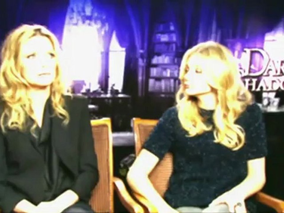 Michelle Pfeiffer And Chloe Grace Moretz Interview -- Dark Shadows