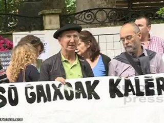 Concentración para excarcelación preso enfermo