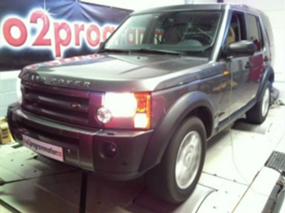 ::: o2programmation ::: Reprogrammation moteur Land Rover discoveryTDV6 190 (réel184)@229ch
