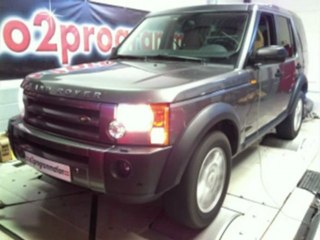 ::: o2programmation ::: Reprogrammation moteur Land Rover discoveryTDV6 190 (réel184)@229ch